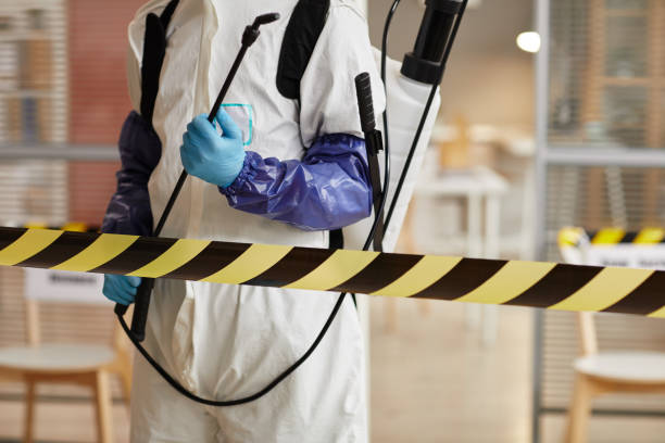 Professional Trauma Scene Cleanup technician working in Hebron, OH